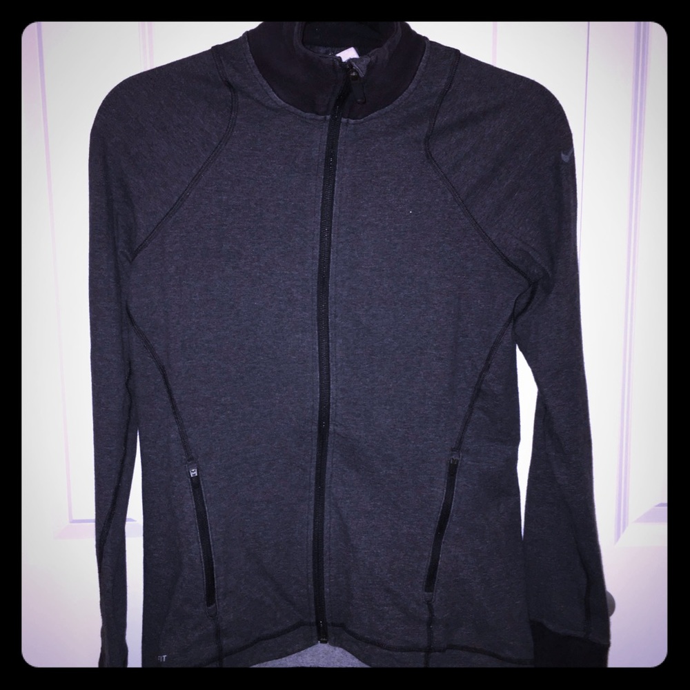 Nike zip up track jacket